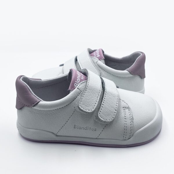 Zapatillas Barefoot Deportivas Londres blanco Rosa - Imagen 9
