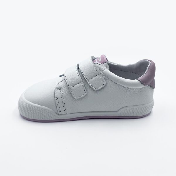 Zapatillas Barefoot Deportivas Londres blanco Rosa - Imagen 7