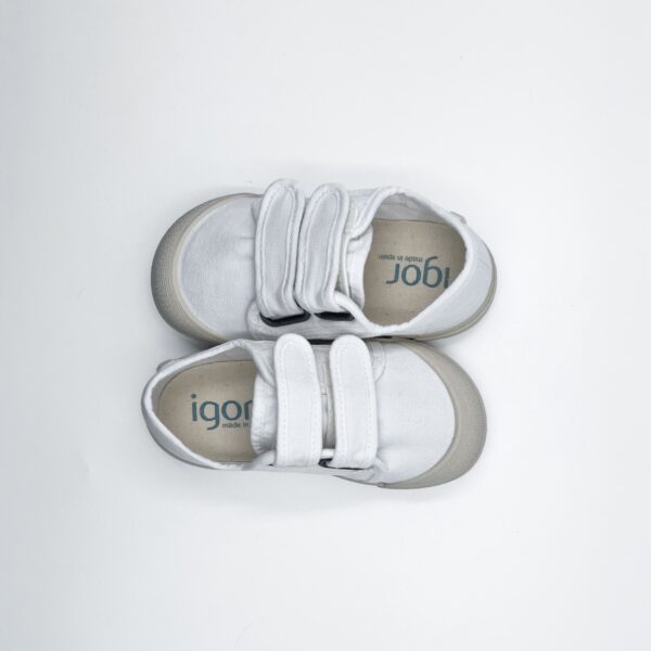 Calzado barefoot de lona Igor 2V Blanco - Imagen 6
