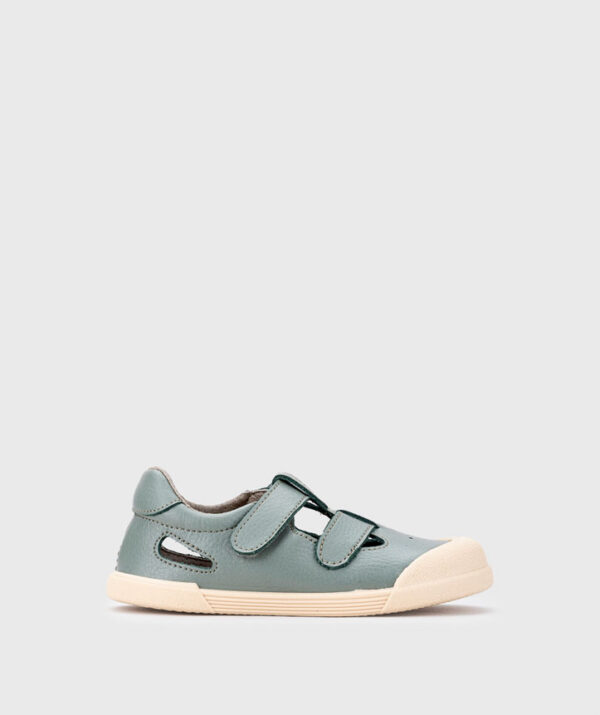 Sandalias de Piel , Barefoot Verde / Green